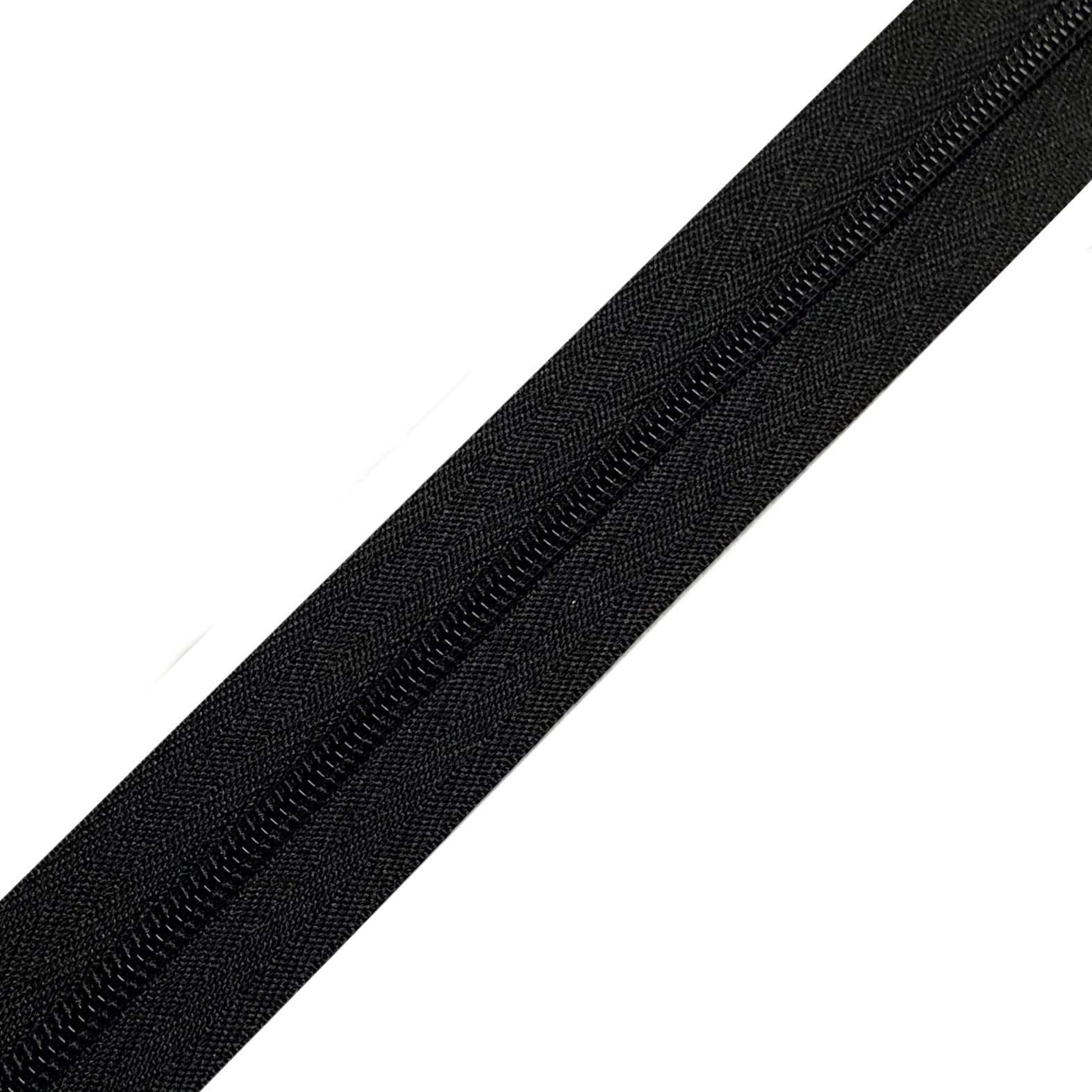 YKK #3 Coil Zipper - Black (By the Yard)